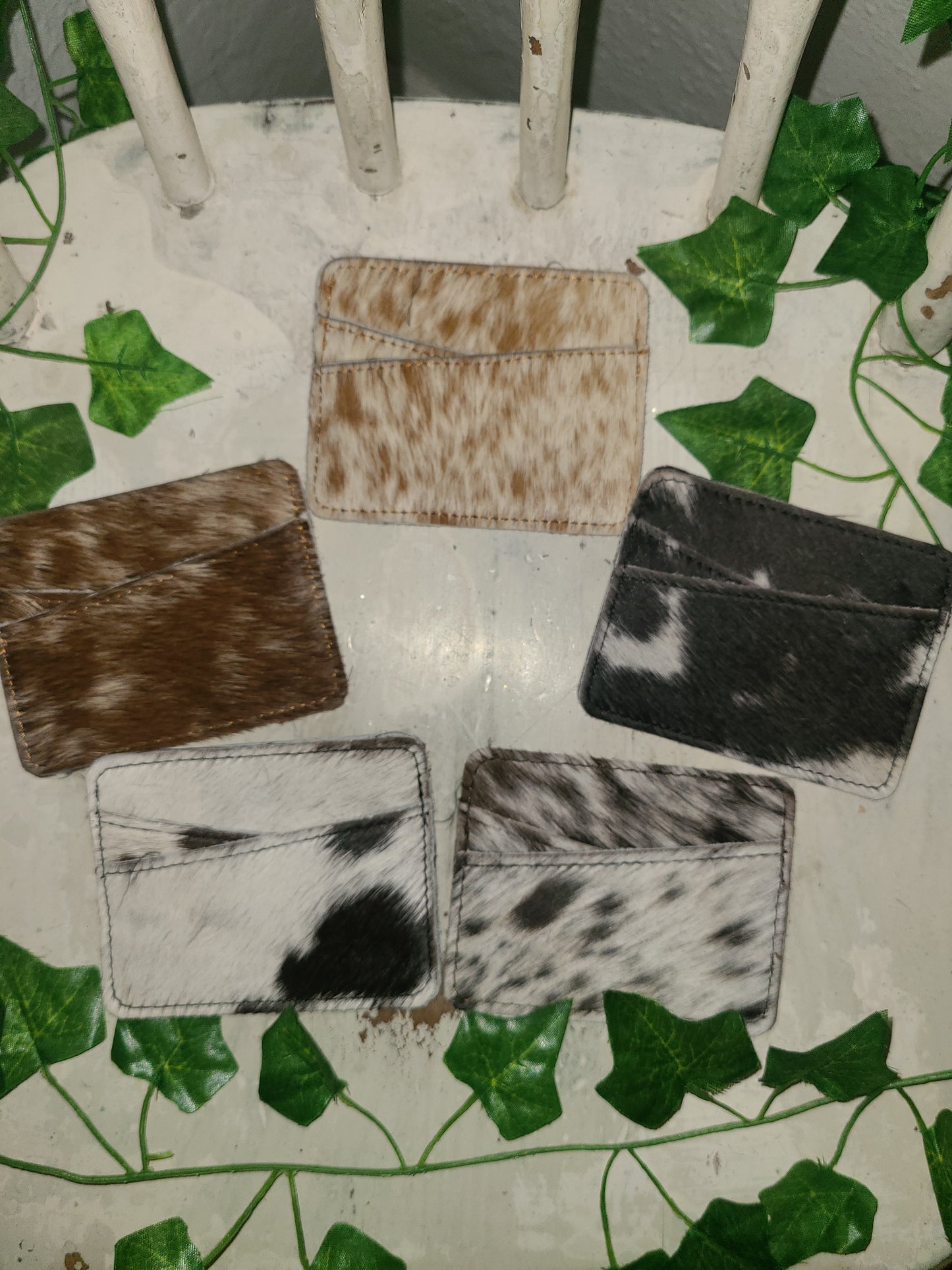 Cowhide Credit Card Wallet
