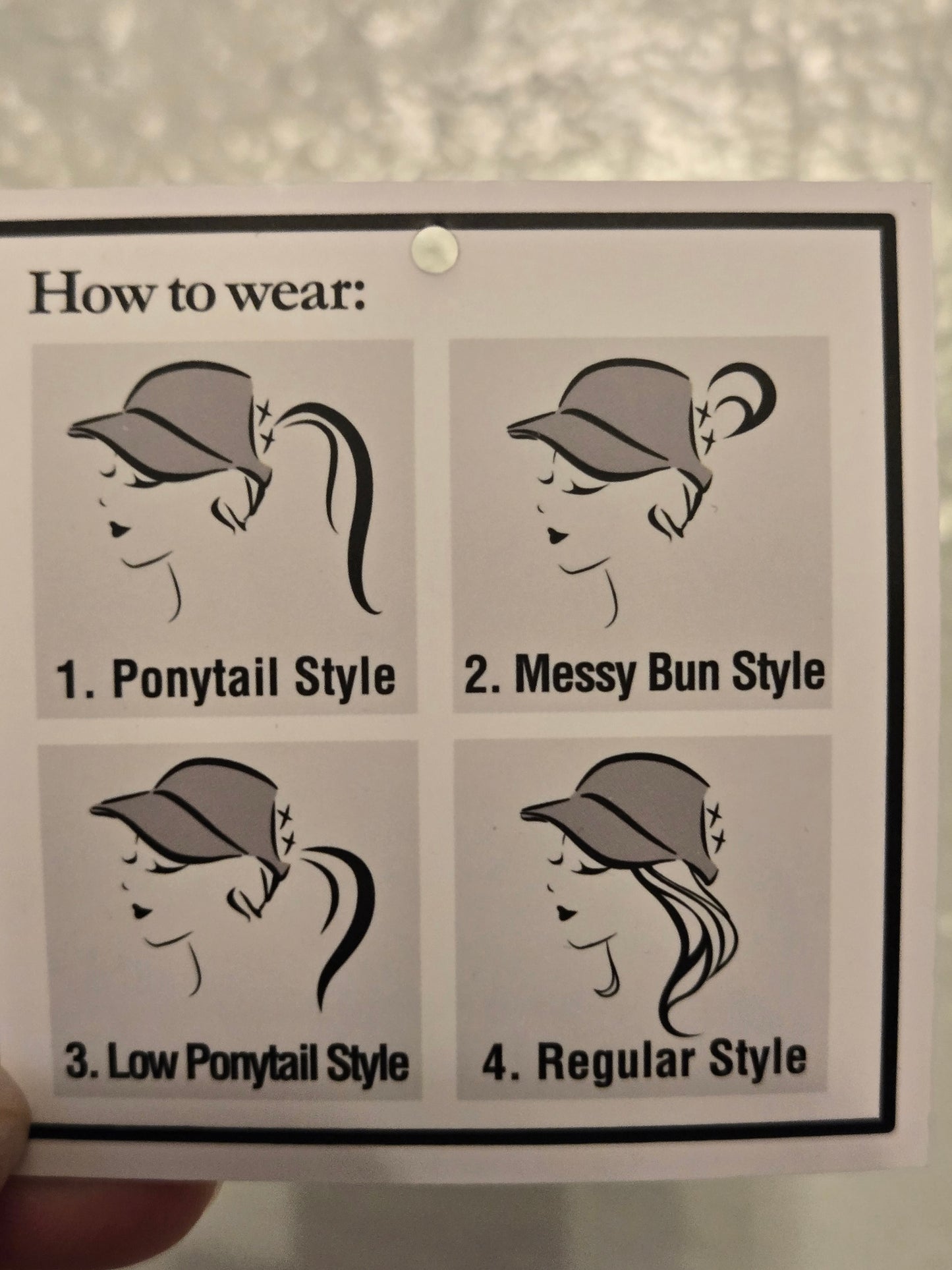 Criss Cross Ponycap